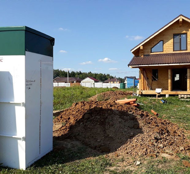 Автономная канализация под ключ в Одинцовском районе за один день с гарантией качества